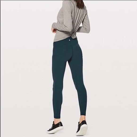 lululemon athletica Pants - LULULEMON align 7/8 pant blue/green color